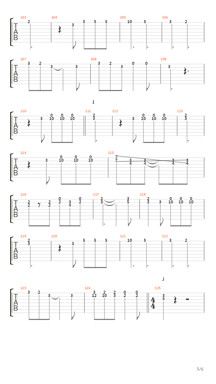 証言(Shougen)吉他谱