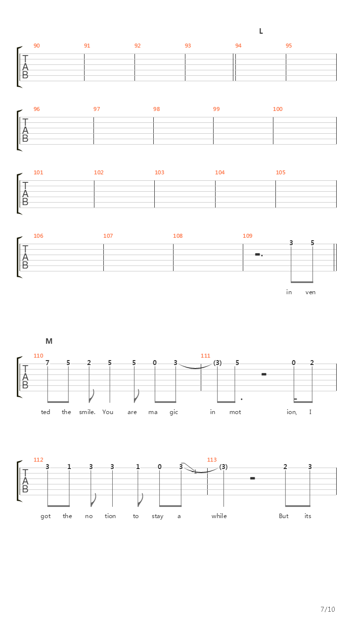 Hit And Run吉他谱
