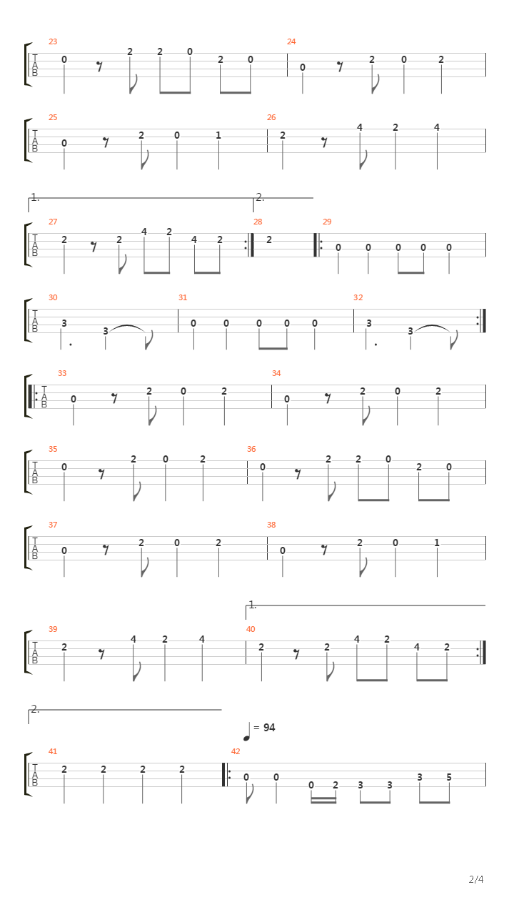 Little Man吉他谱