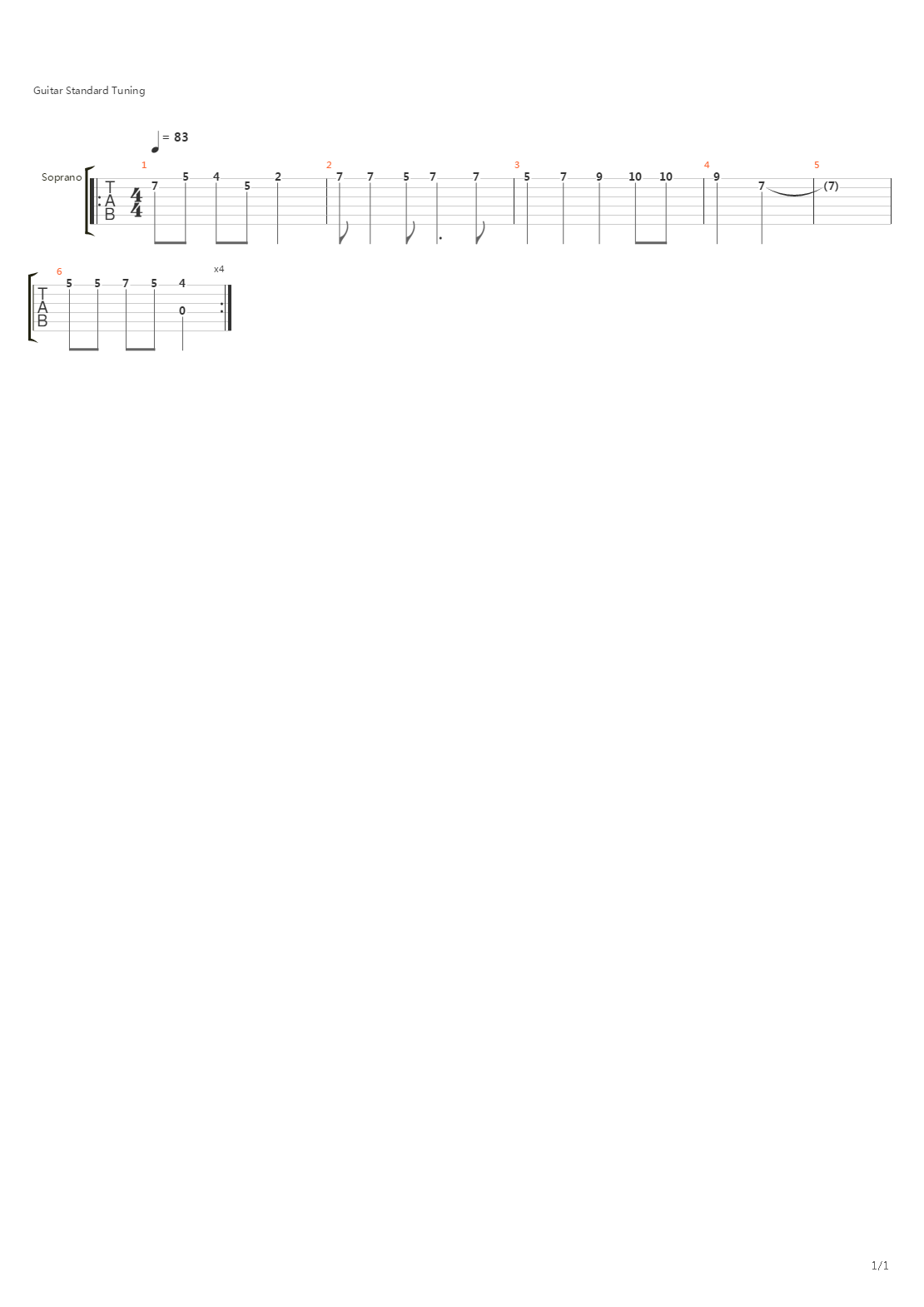 Alleluia 17吉他谱