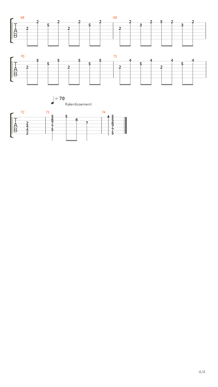 Cendrillon吉他谱