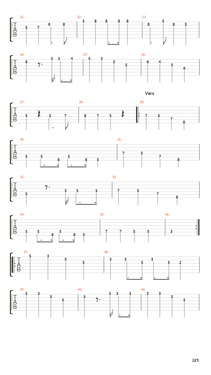 Galloping Guitars吉他谱