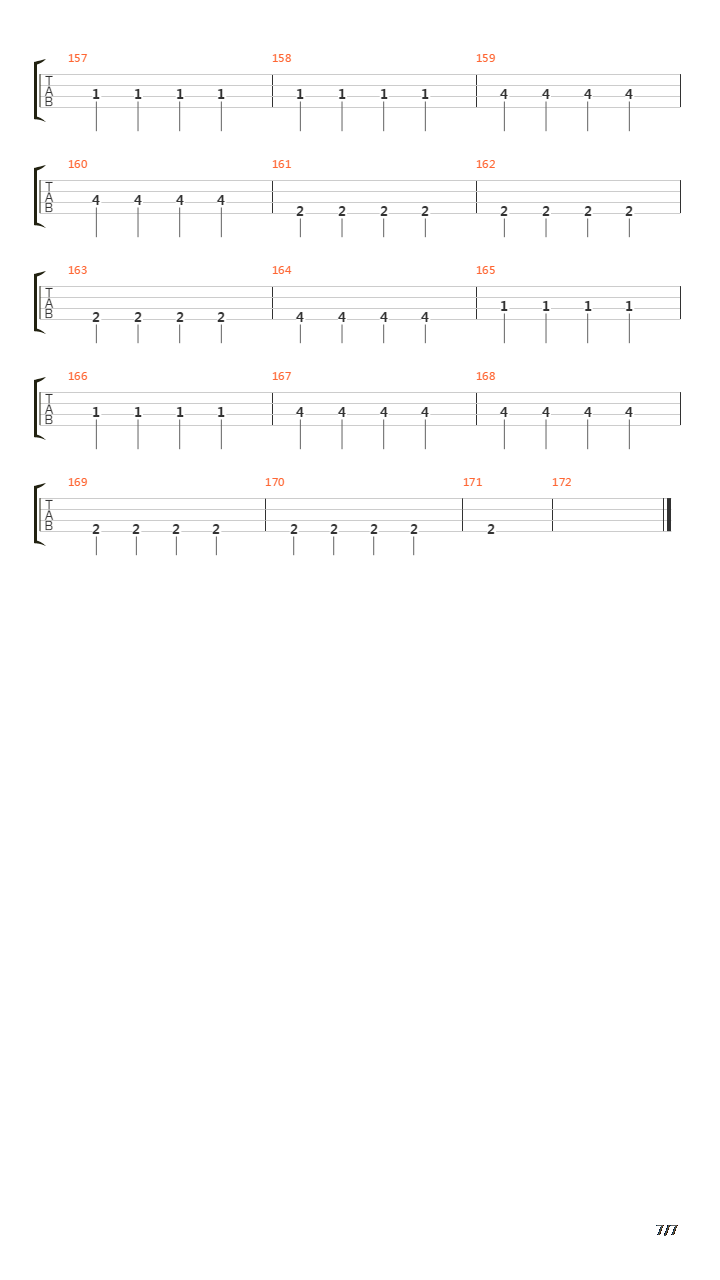Island吉他谱