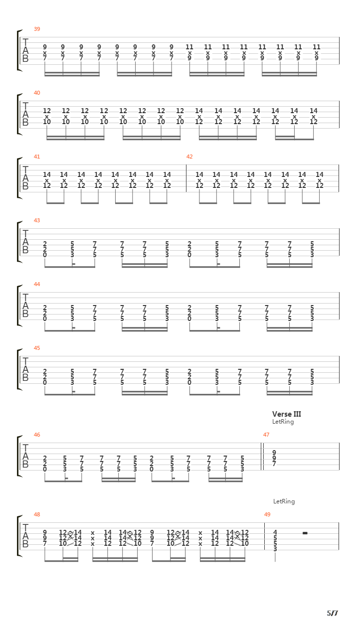 The Rhythm Song吉他谱