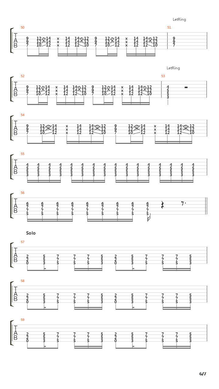 The Rhythm Song吉他谱