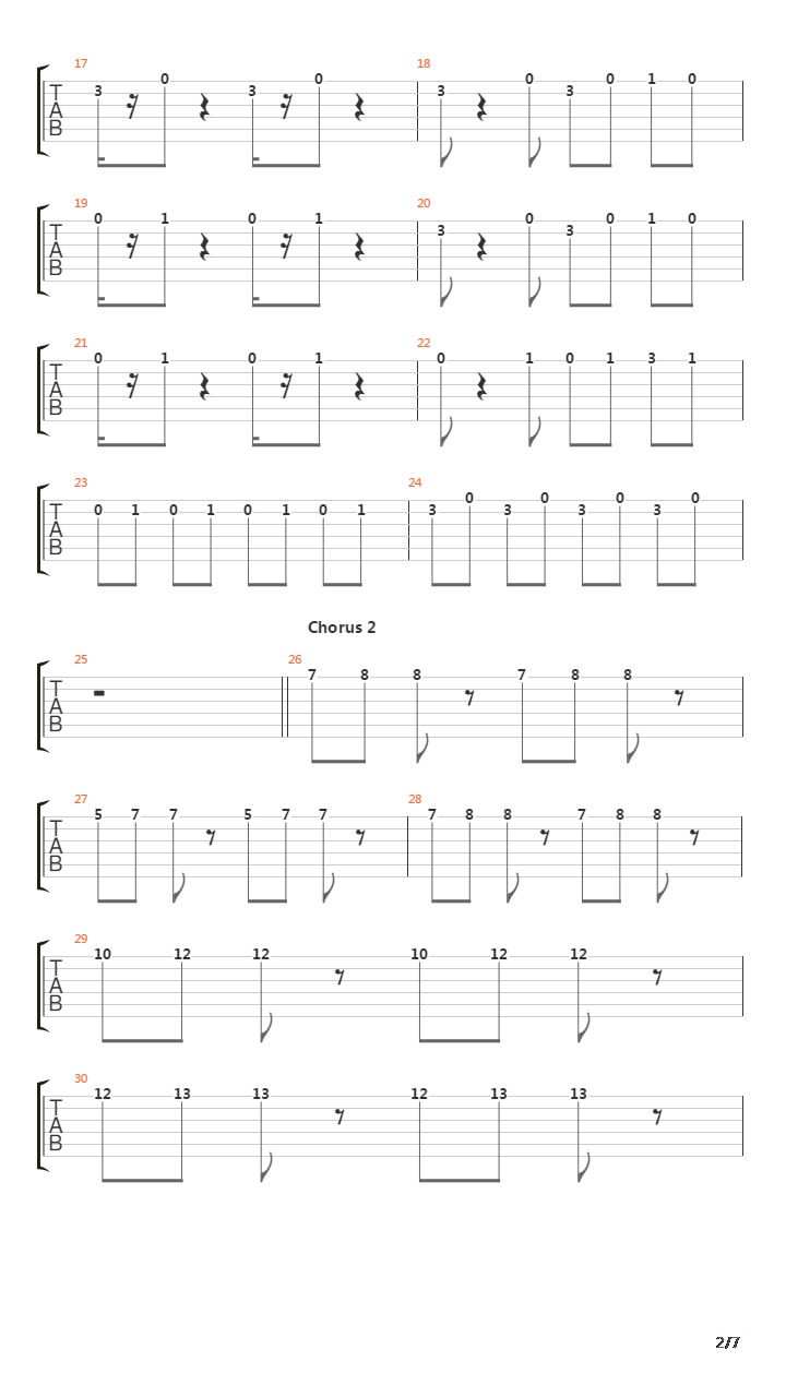 Malchik Gey吉他谱