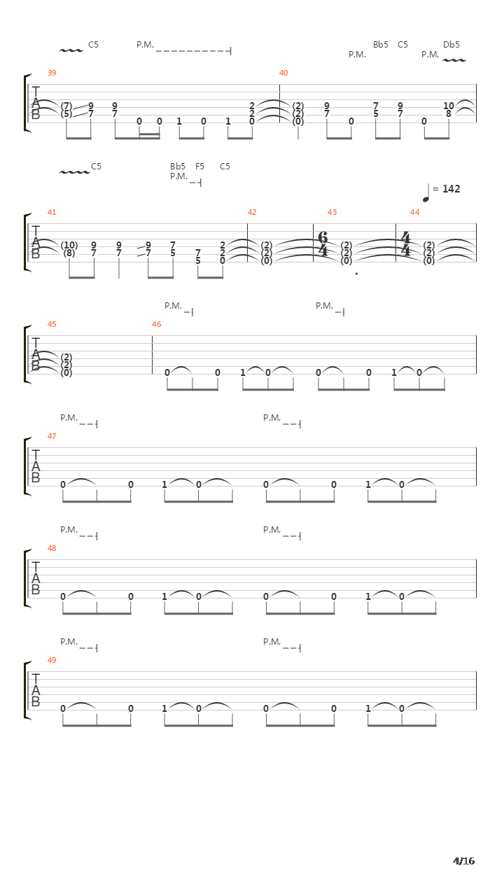 Ebethron吉他谱