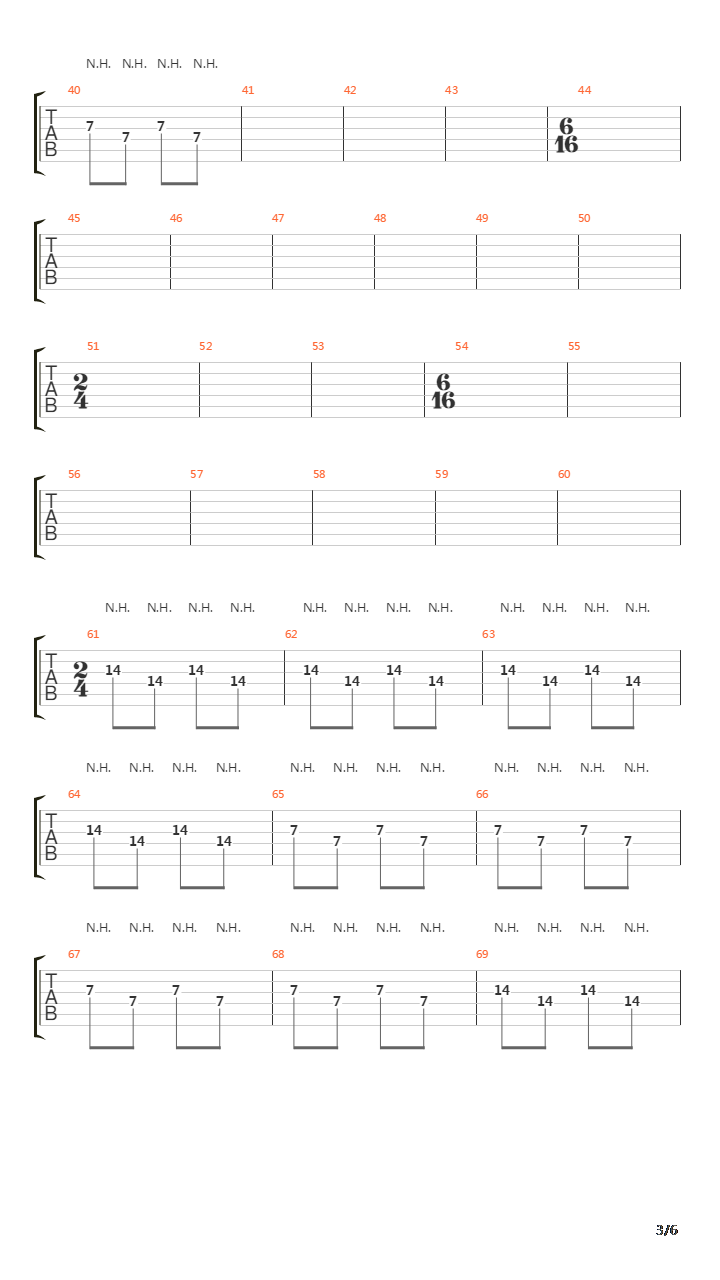 O Pulso吉他谱