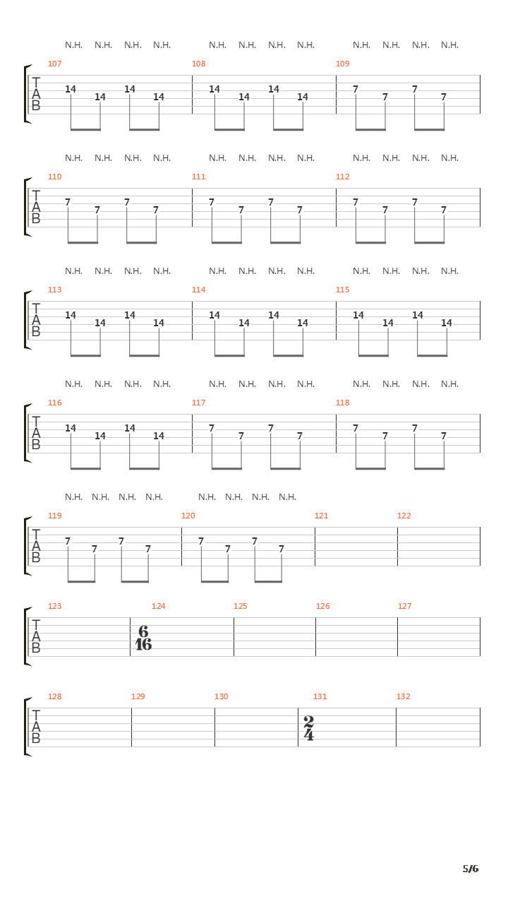 O Pulso吉他谱