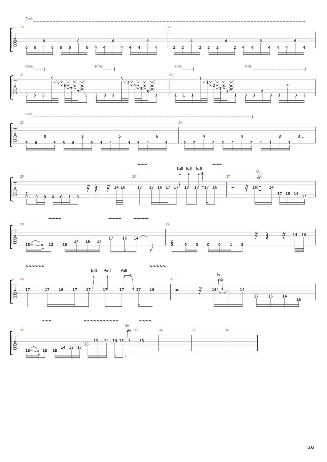 The Gates Of Hell吉他谱