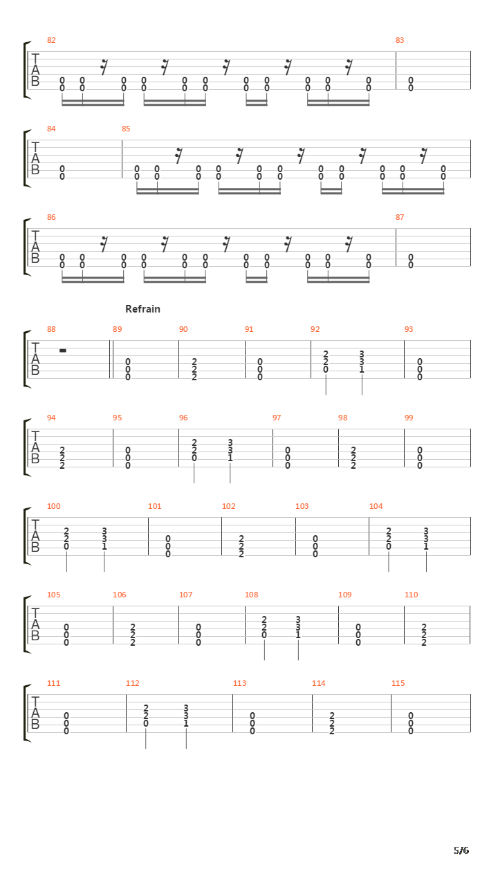 Hades吉他谱