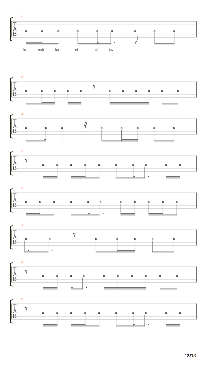 Pirun Nyrkki吉他谱