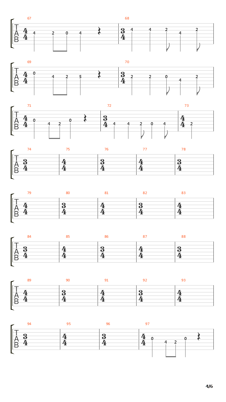 Nine Worlds Of Lore吉他谱