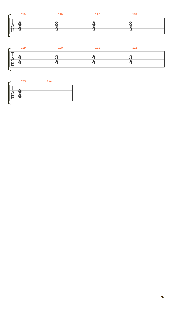 Nine Worlds Of Lore吉他谱