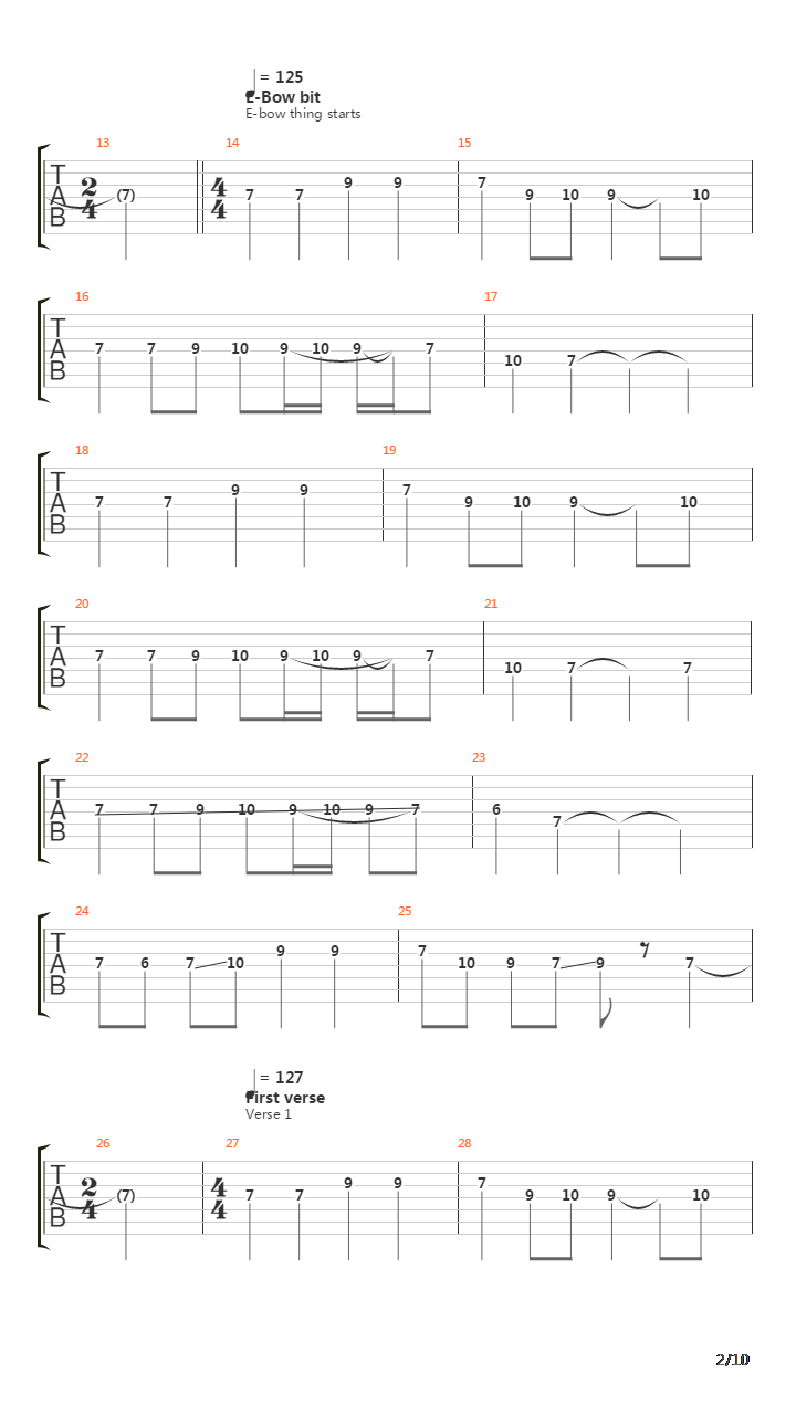 Ramund Hin Unge吉他谱