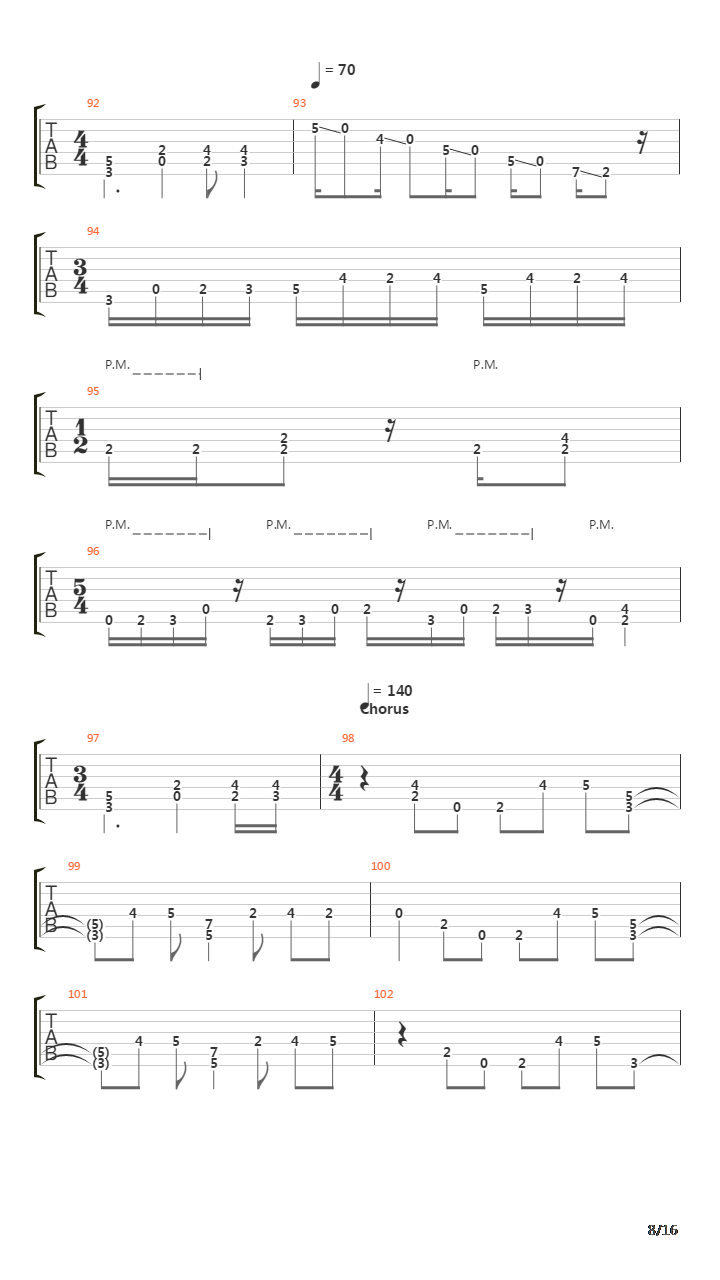 The Rune吉他谱