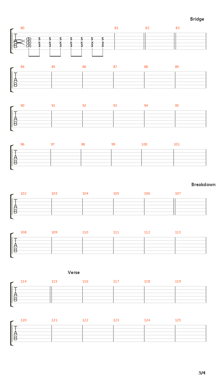 The Ripper吉他谱