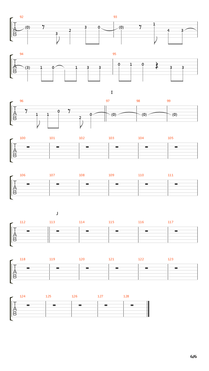 遭难(Sounan)吉他谱