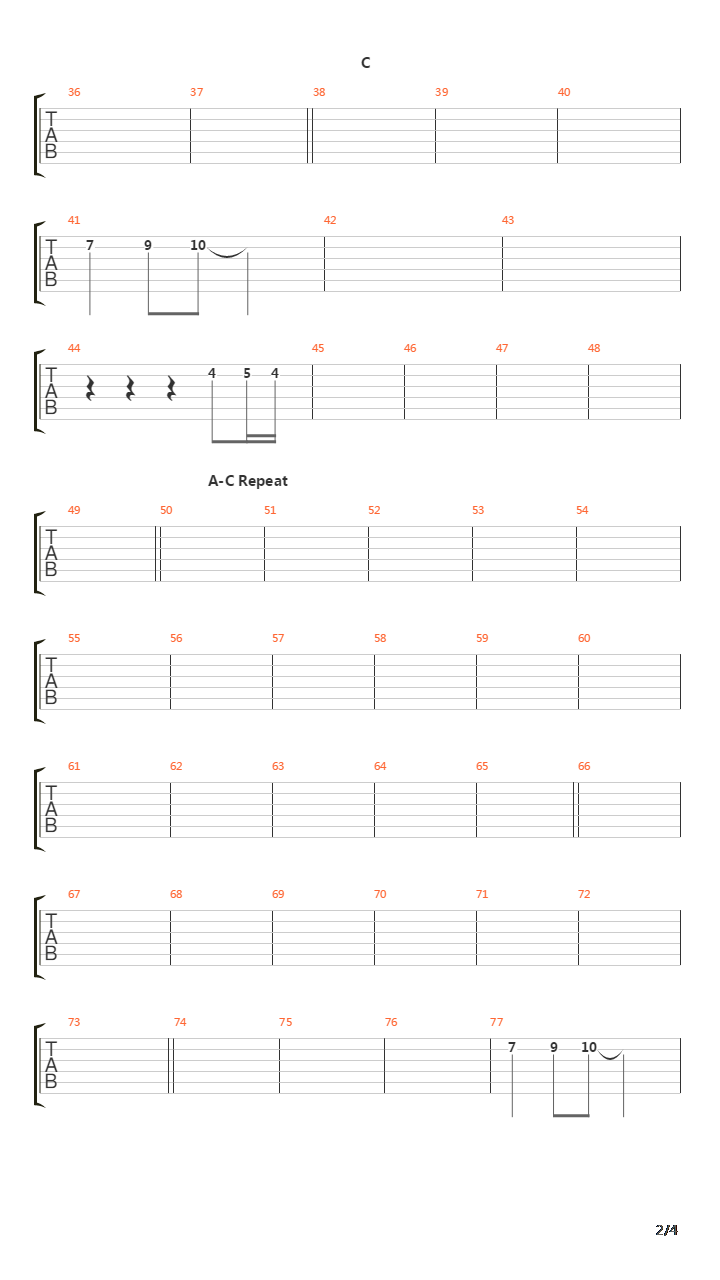 上海狂騒曲（Shanghai Rhapsody）吉他谱