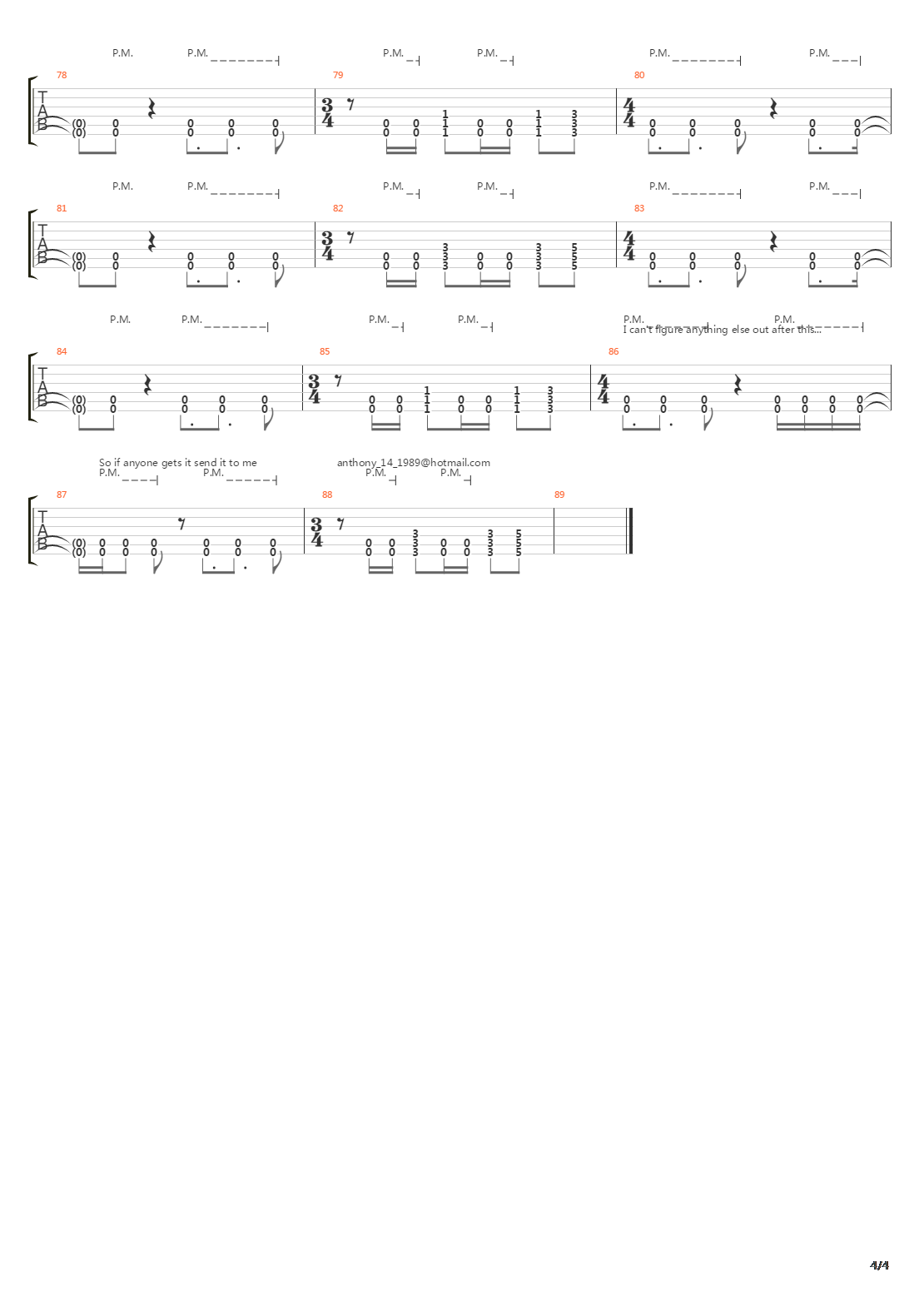 Alarm吉他谱