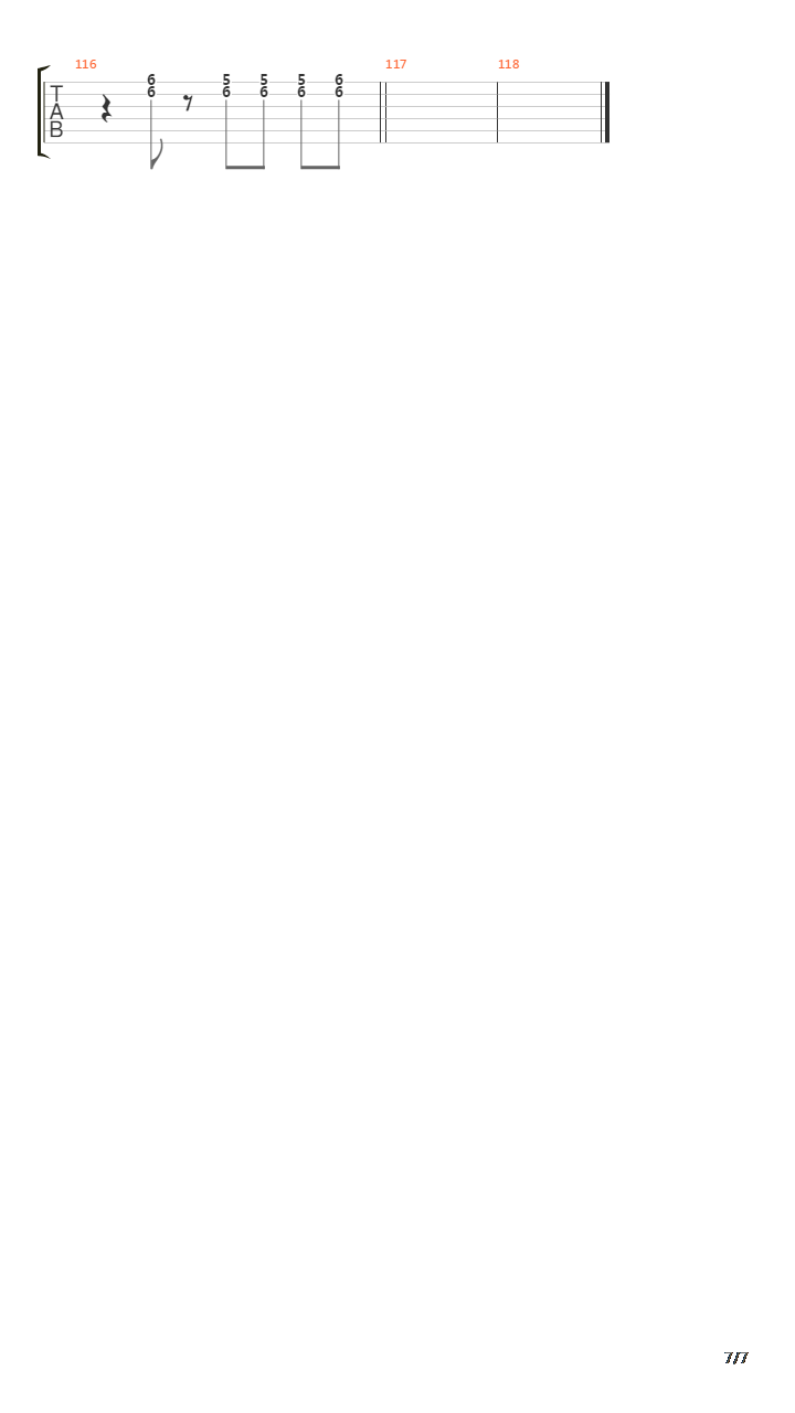 Monitor吉他谱