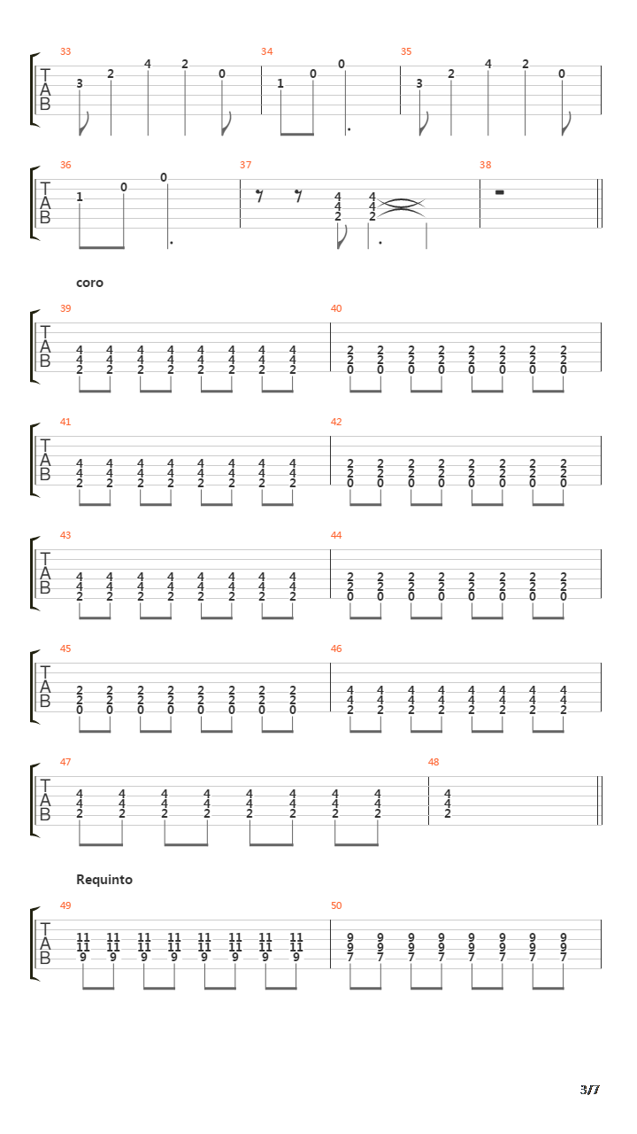 Ya Vez吉他谱