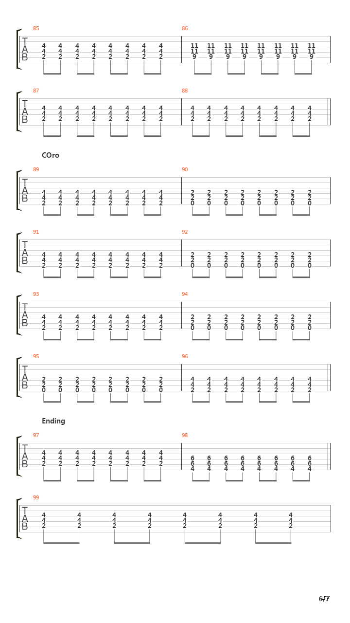 Ya Vez吉他谱
