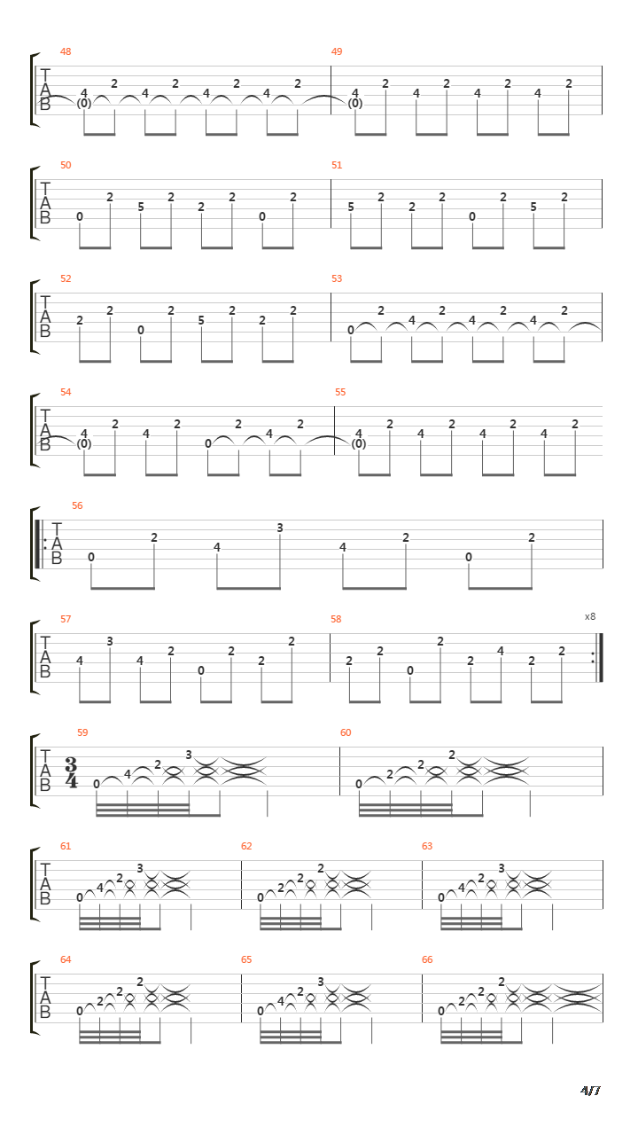 Line By Line吉他谱