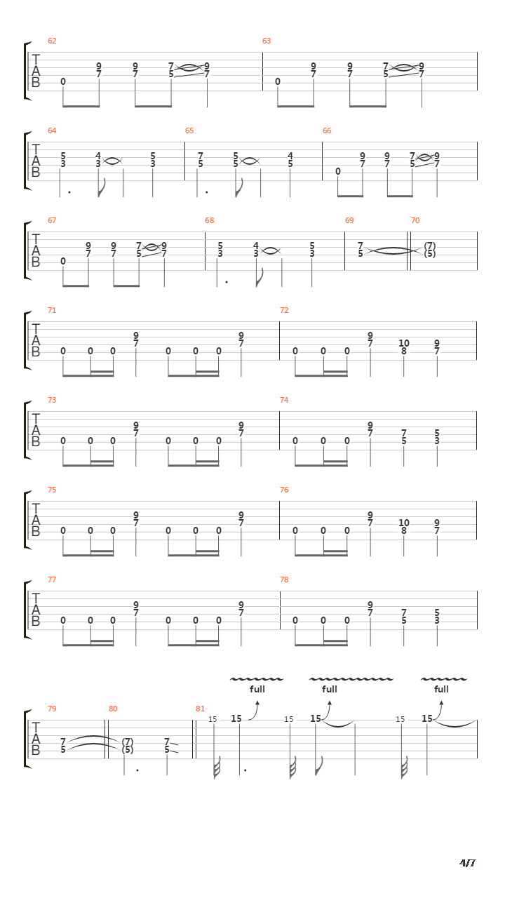 Bad吉他谱