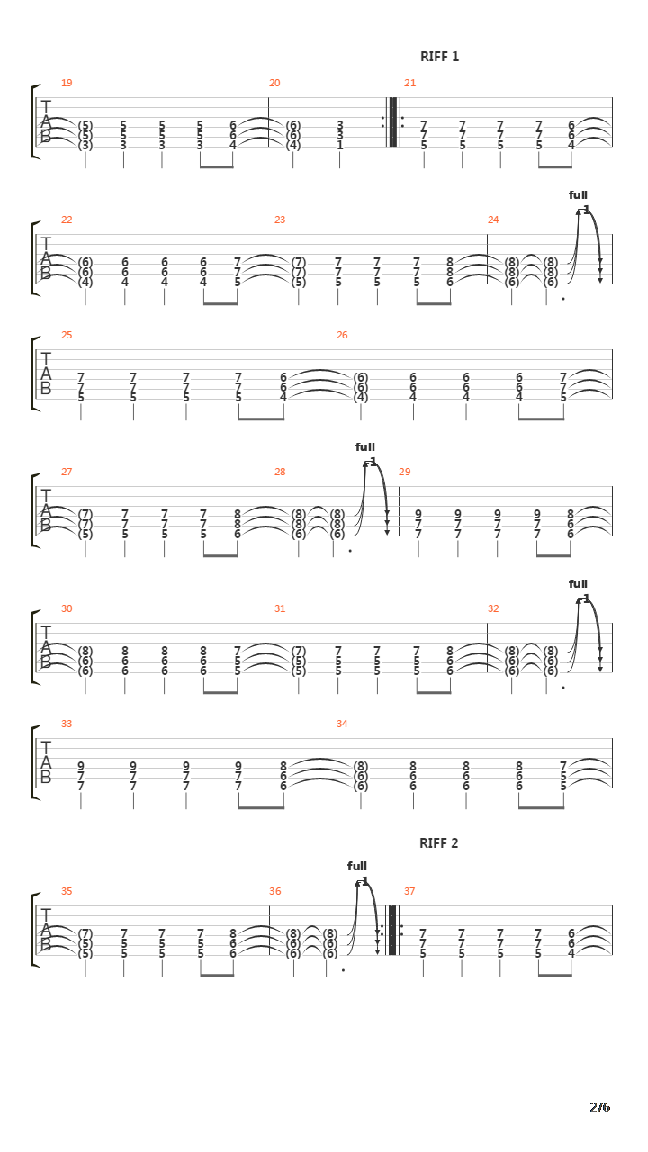 Goden吉他谱