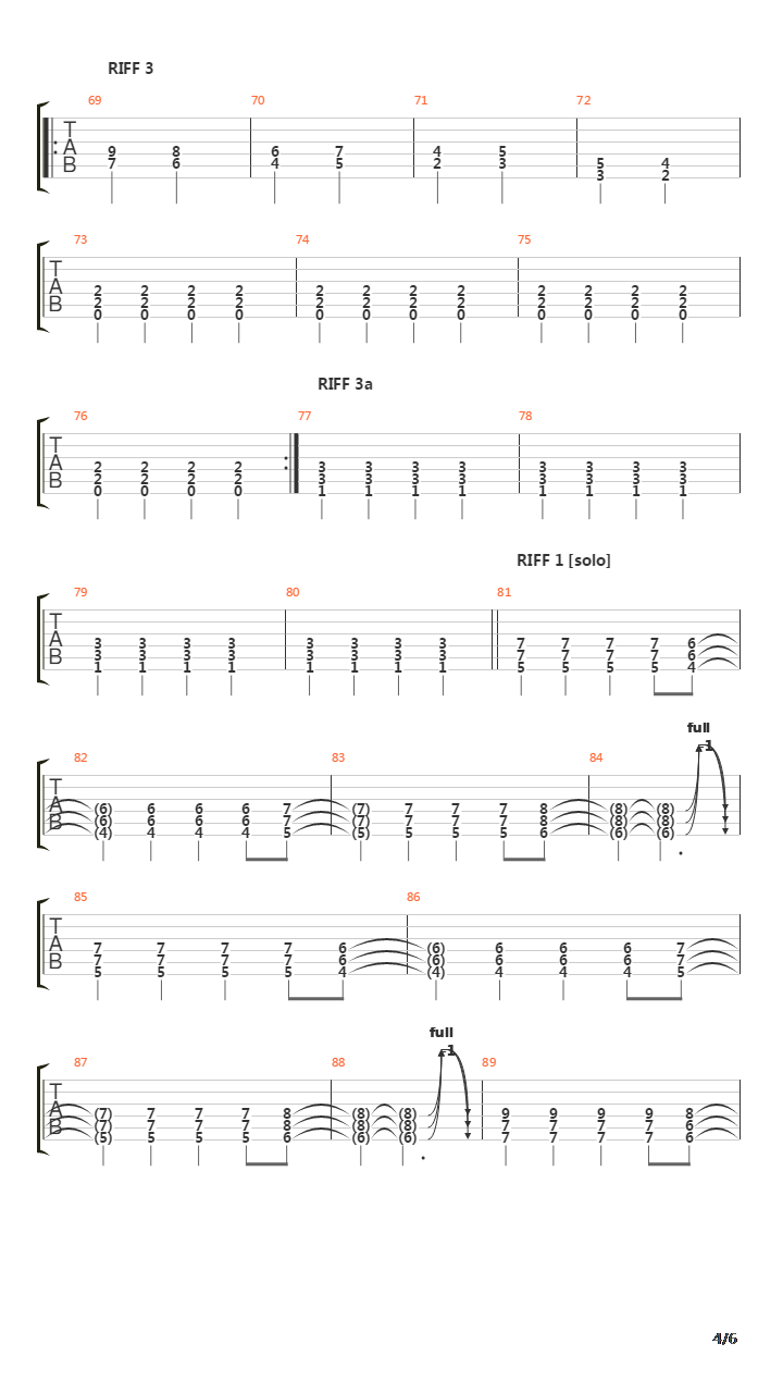Goden吉他谱
