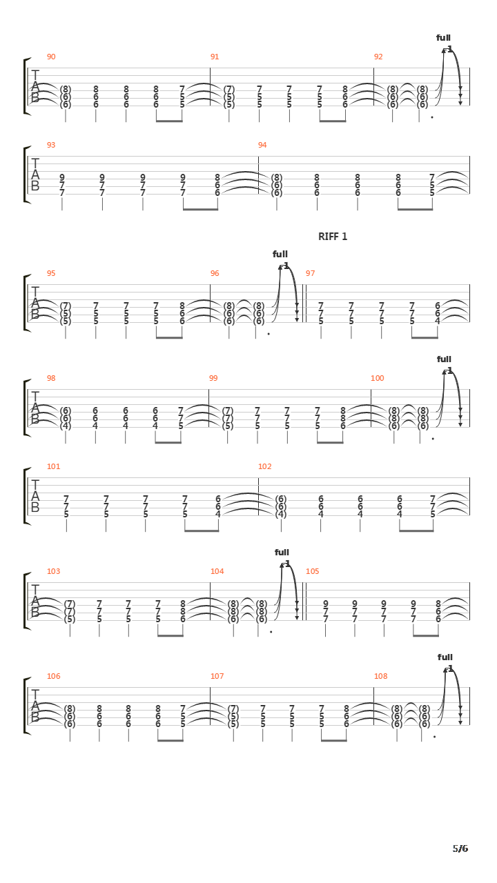 Goden吉他谱