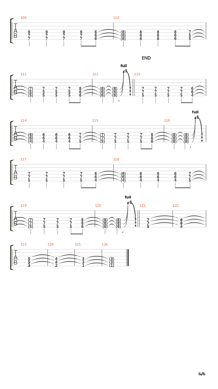 Goden吉他谱