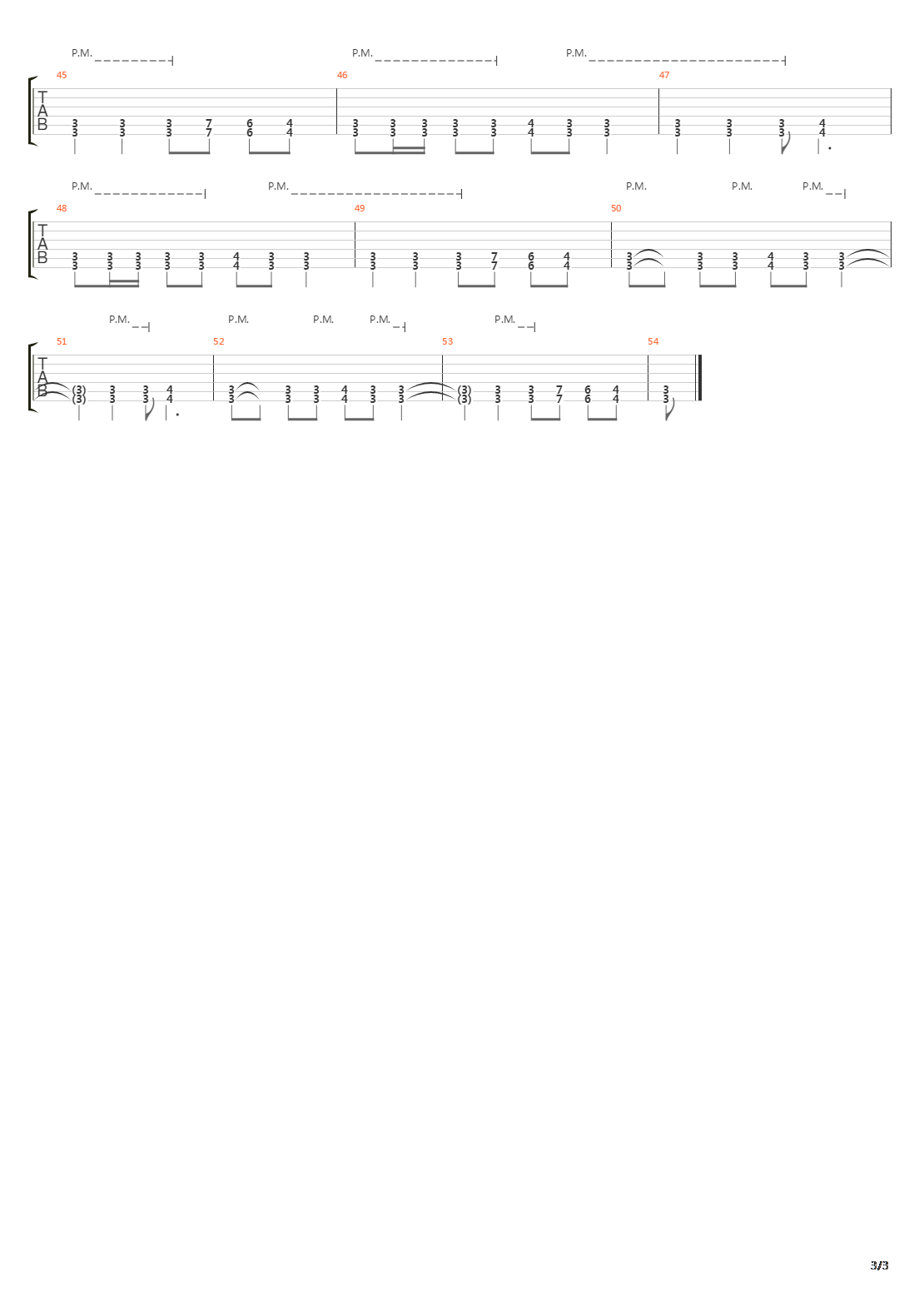 Stray From The Path吉他谱