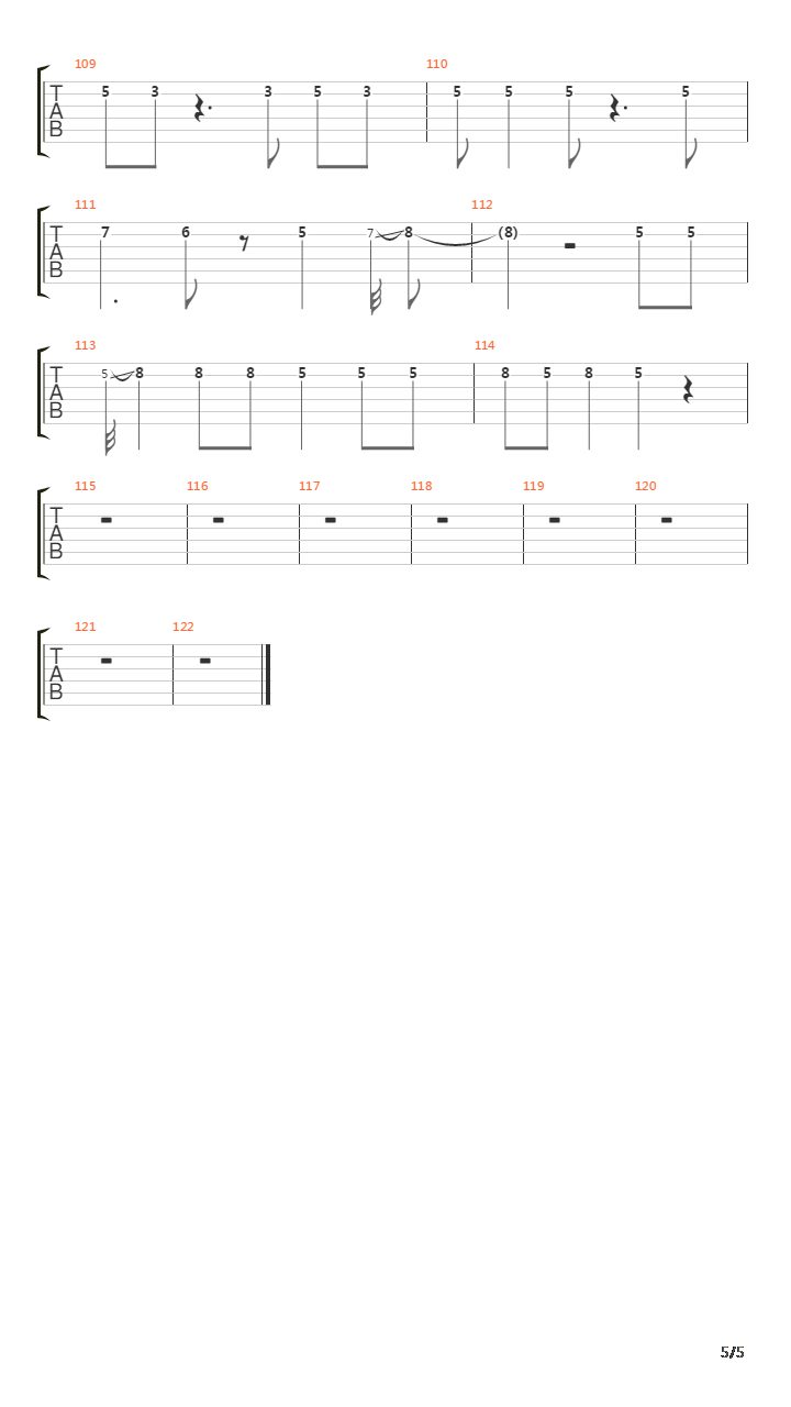 Stroll On吉他谱