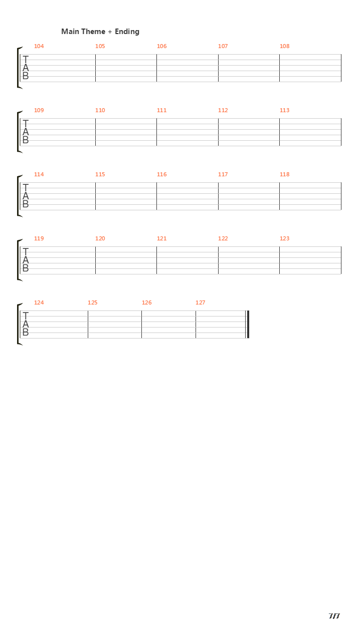 Tactics吉他谱