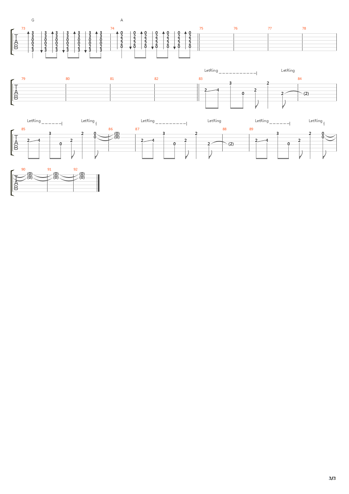 Dead吉他谱