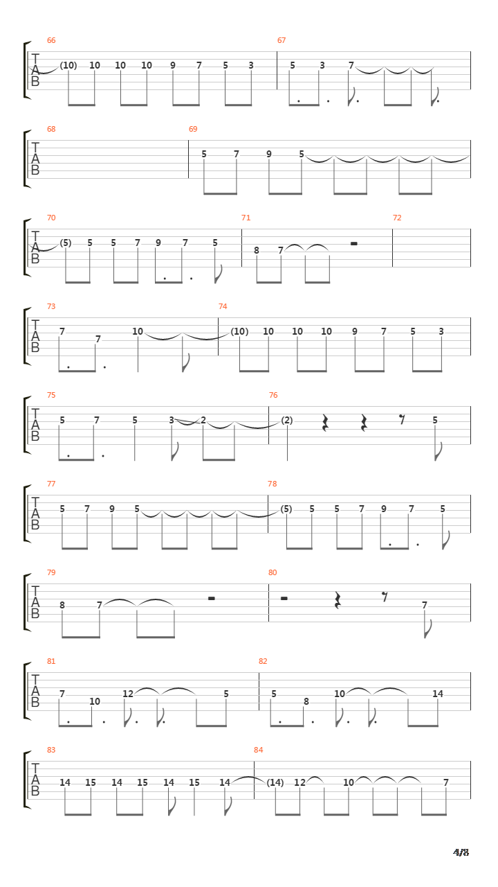 Nada吉他谱