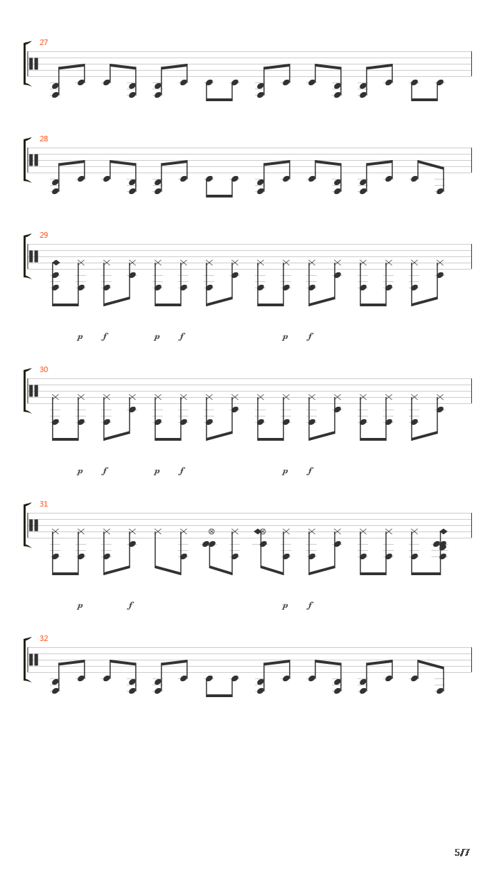 Nada吉他谱