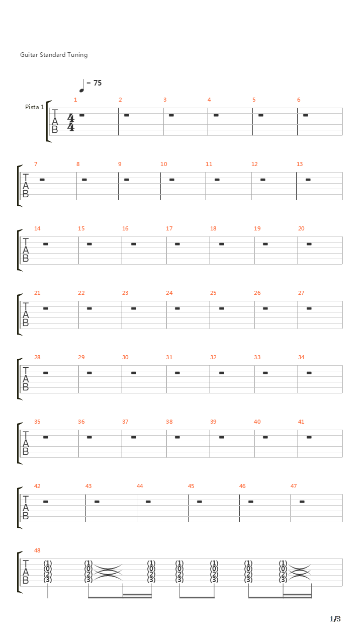Paula吉他谱