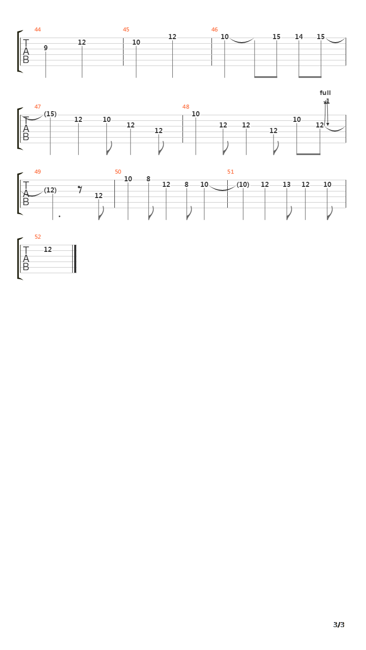 シルシ(TV动画《刀剑神域 圣母圣咏》片尾曲)吉他谱