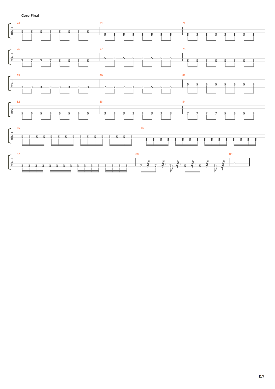 Fragil吉他谱