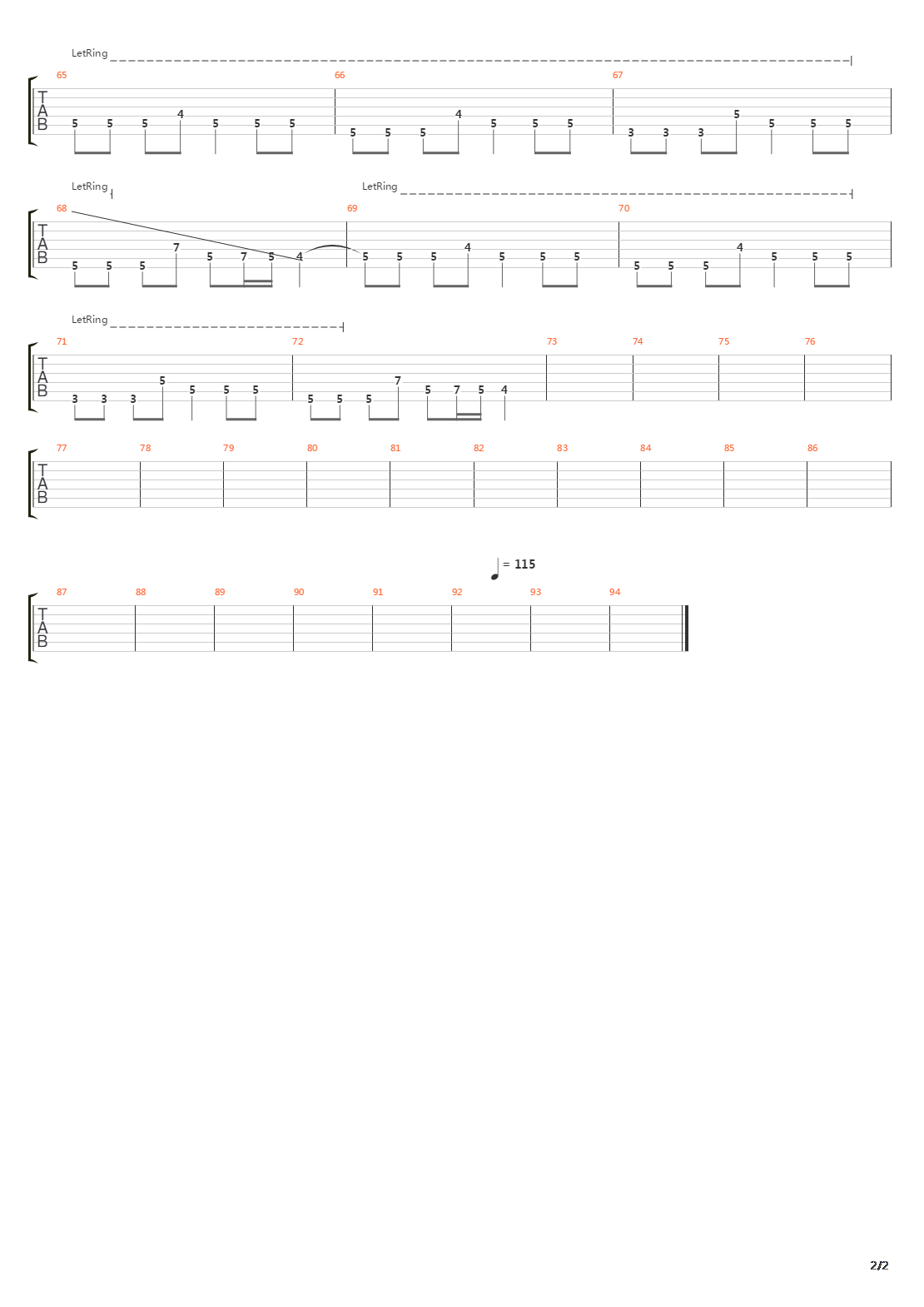 Fragil吉他谱