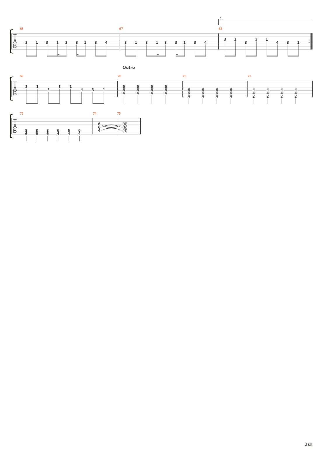 Fragil(10)吉他谱