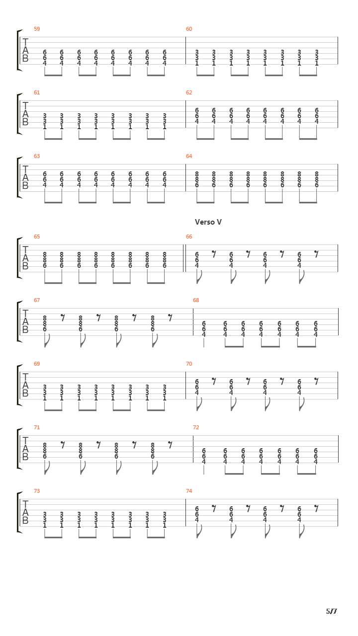 Mario Bros 3吉他谱