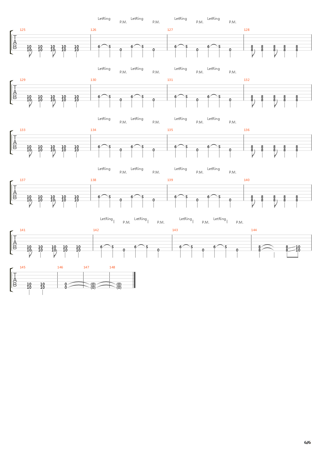Procession吉他谱