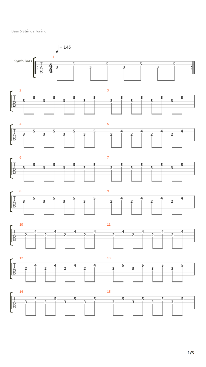 Robot Theme Song吉他谱