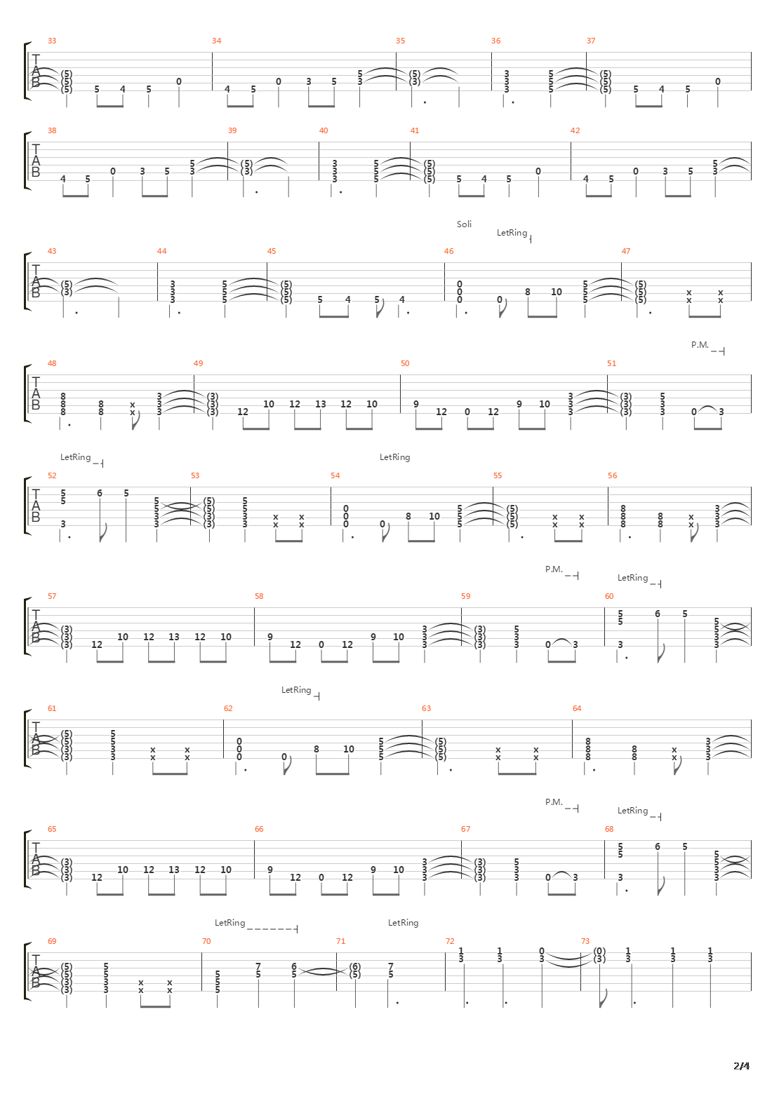 The Ladder吉他谱