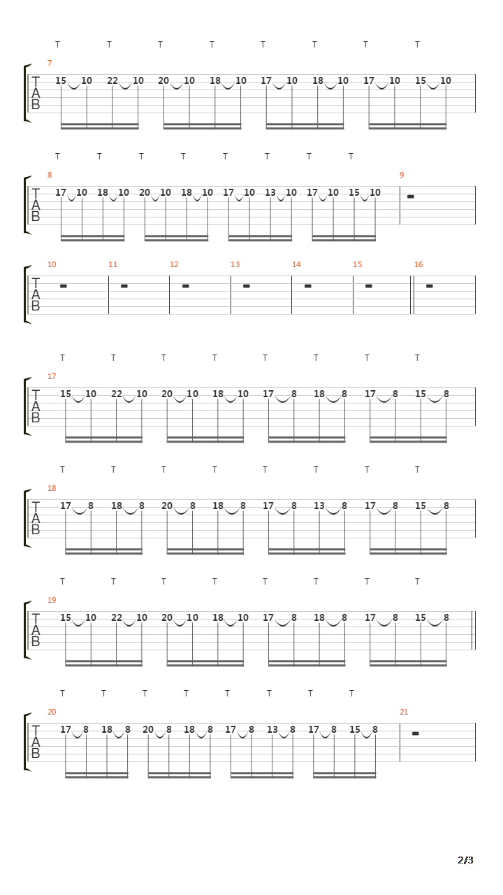 Castlevania 4(恶魔城4) - Bloody Tears(Stage A)吉他谱