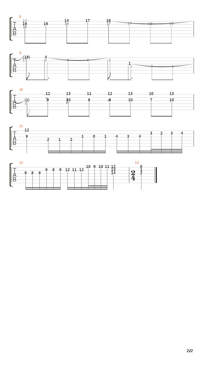 Castlevania 4(恶魔城4) - Entrance Hall(Stage 6-1)吉他谱